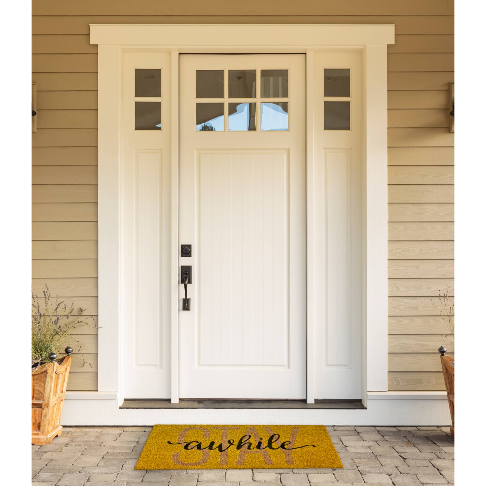 Stay Awhile Doormat 18" x 30"